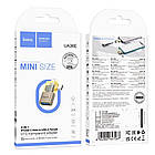 Адаптер перехідник Hoco UA36E 2в1 Lightning/Type-C to USB gold, фото 5
