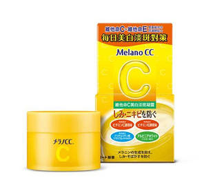 Rohto Melano CC Anti-blemish Whitening Gel Відбілюючий гель для обличчя проти пігментації з вітамінами C, E, 100 г