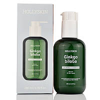 Заспокійливий гель для вмивання з екстрактом білого гінкго Hollyskin, Ginkgo biloba, Calming Cleanser, 200ml