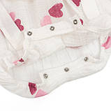 Пісочник для дівчинки з бантиками та пов'язкою Pink hearts, фото 6