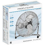 Вентилятор підлоговий ProfiCare PC-VL 3067 WM INOX 50 см, 120 Вт, металевий корпус, фото 6