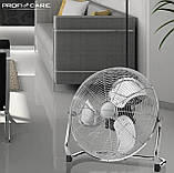 Вентилятор підлоговий ProfiCare PC-VL 3067 WM INOX 50 см, 120 Вт, металевий корпус, фото 7