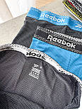Reebok Performance boxer brief 3 шт Перфоровані дихаючі чоловічі труси боксери з м'якої тканини для спроту літні, фото 4
