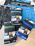 Reebok Performance boxer brief 3 шт Перфоровані дихаючі чоловічі труси боксери з м'якої тканини для спроту літні, фото 6