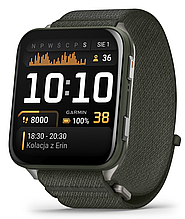 Годинник Garmin Venu X1 Black with Slate Titanium Caseback and Black ComfortFit Nylon Band