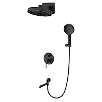 Вбудована душова система Koer KB-66029-05 3 функції Колір чорний (KR5492)