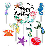 Набір пластикових топерів Русалка