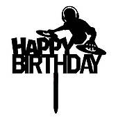 Пластиковий топер Діджей