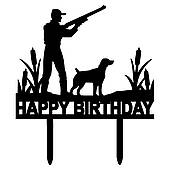 Пластиковий топер Мисливець №2