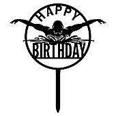 Пластиковий топер Пловець