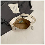 Жіноча сумка — гарна якість, базовий стильна сумка для через плече Ручні сумки — клатч ОПТ, фото 6