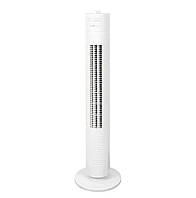 Колонний вентилятор Clatronic TVL 3770 white, 78 см, тихий та потужний