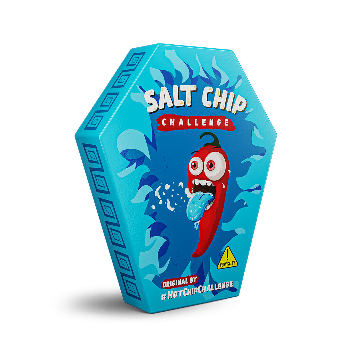 Найсолоніший чипс у світі Salt Chip Challenge 8г, фото 1
