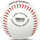 М'яч для бейсболу та софтболу Rookie Softball Star білий (розмір 30,48 см) WB5412, фото 4