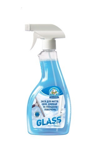 Засіб для миття скла, дзеркал та глянцевих поверхонь Balu Glass 500 мл, фото 1