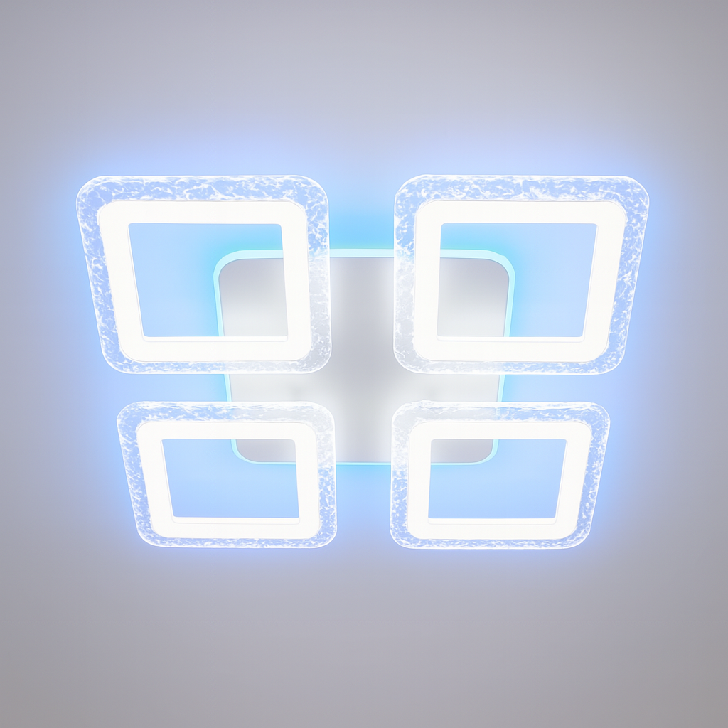 Лед люстра Esllse 70W до 16 м² колір Білий 10415, фото 1