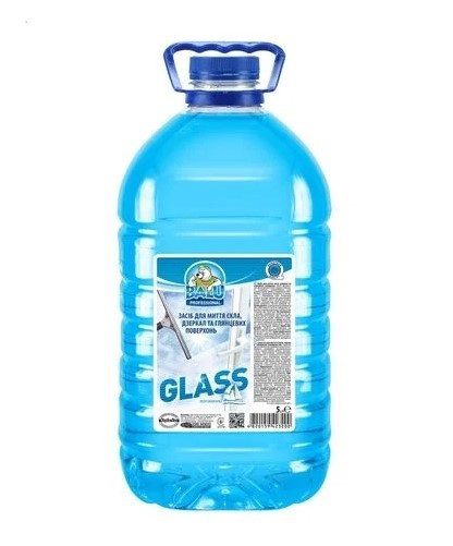 Засіб для миття скла, дзеркал та глянцевих поверхонь Balu Glass 5 л ПЕТ, фото 1