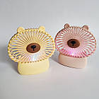 Портативний дитячий вентилятор на акумуляторі Капібара, 12х12 см, фото 2