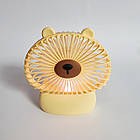 Портативний дитячий вентилятор на акумуляторі Капібара, 12х12 см, фото 5