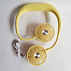 Вентилятор на шию на акумуляторі AL-31, фото 3