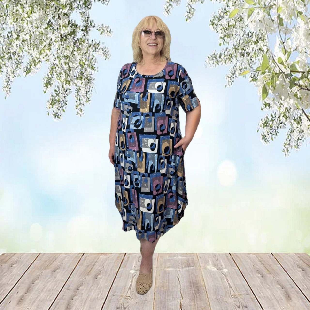 Плаття жіноче великого розміру, фото 1