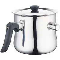 Молоковарка зі свистком Rainstahl RS-3101-15, 1.5 л, молочник із нержавіючої сталі