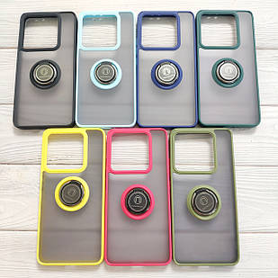 Чохол Armor Ring для Xiaomi 14T Pro Протиударний з кільцем (різні кольори)