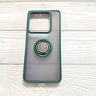 Чохол Armor Ring для Xiaomi 14T Pro Протиударний з кільцем (різні кольори), фото 5