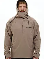 Анорак з плащівки на мембрані "Едо", бежеий, від українського бренду TUR WEAR