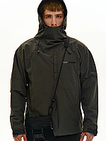 Анорак з плащівки на мембрані "Едо", хакі, від українського бренду TUR WEAR