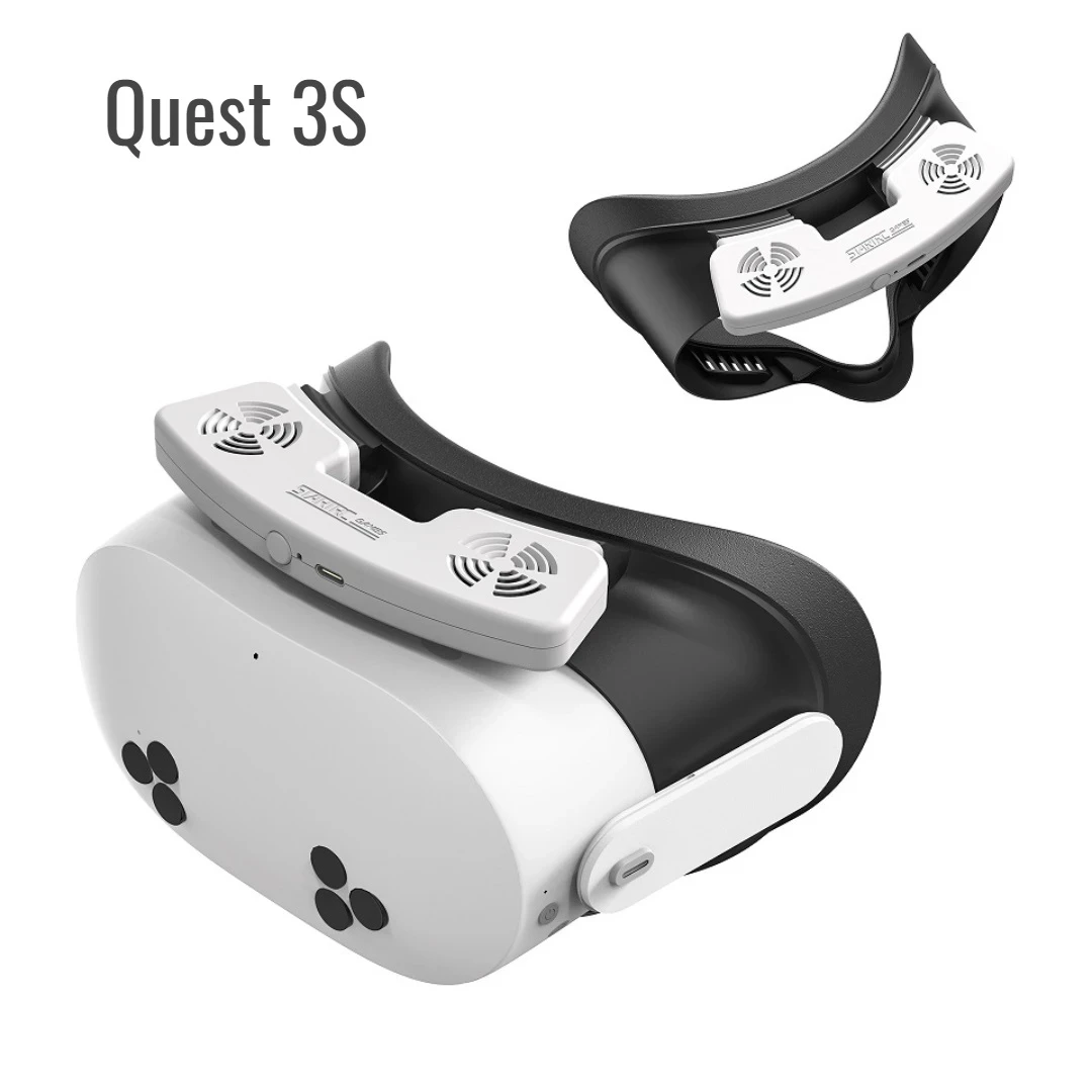 Накладка на обличчя з вентиляцією для Meta Quest 3S від запотівання, бренд Startrc Games, фото 1
