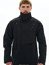 Демісезонна куртка з нейлону "Сьогун", чорний ,  розмір S, M, L, XL, ХXL