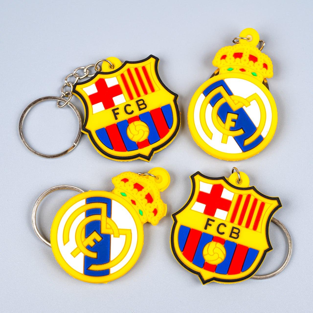 Гумові брелоки Емблеми Команд для ключів №2, 12 шт упаковка, фото 1