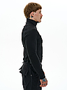 Чоловічий лонгслів-рашгард TUR WEAR SM-2417 чорний S,M,L,XL, фото 3