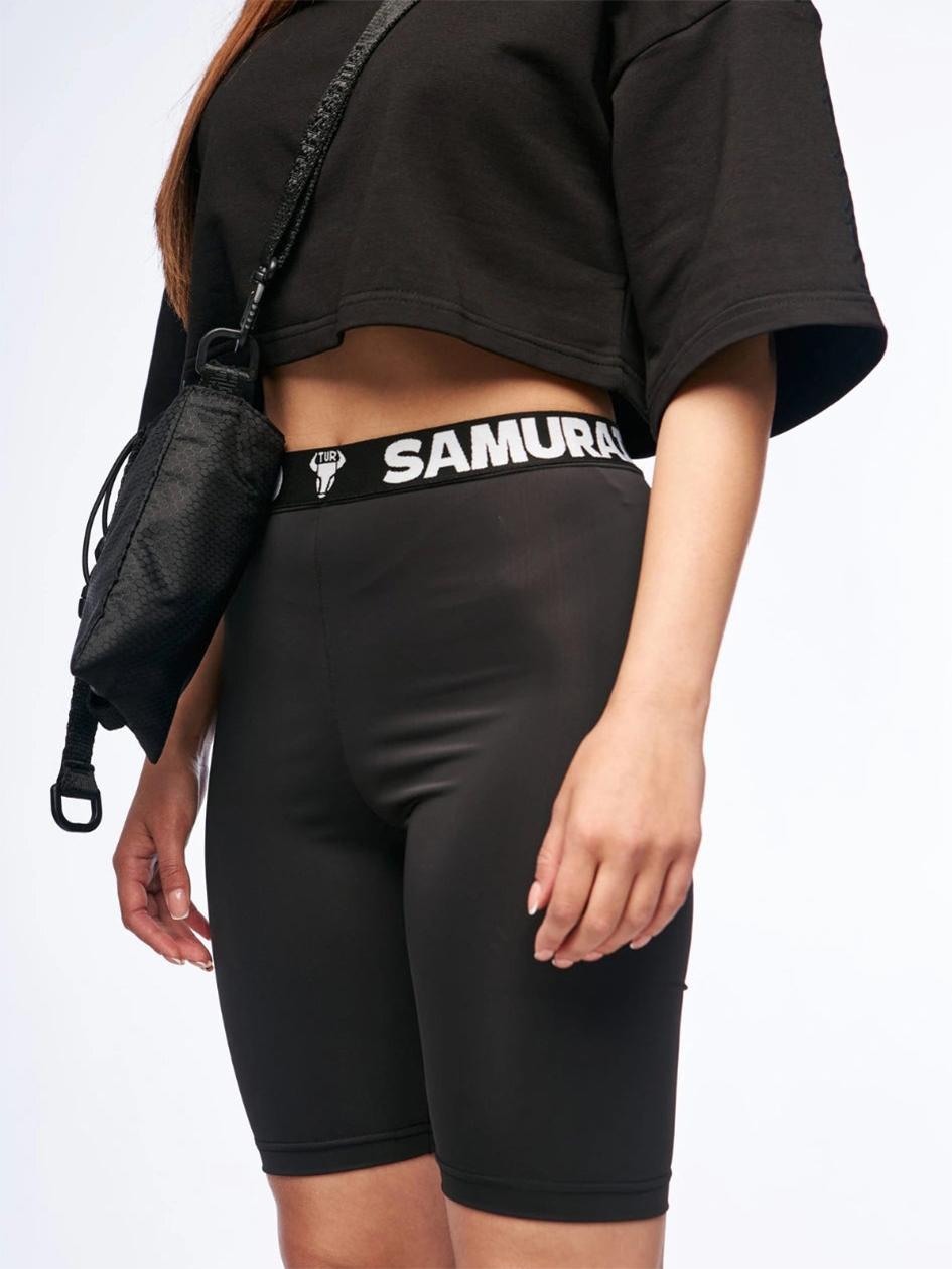 Жіночі шорти-велосипедки чорного кольору від бренду Тур, розміри S, M, L, XL. XL, фото 1
