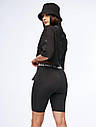 Жіночі шорти-велосипедки чорного кольору від бренду Тур, розміри S, M, L, XL. XL, фото 9