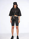 Жіночі шорти-велосипедки чорного кольору від бренду Тур, розміри S, M, L, XL. XL, фото 10