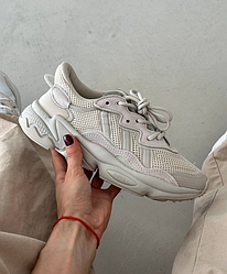 Жіночі кросівки Adidas Ozweego beige бежеві Адідас Озвиго весна - літо