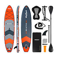 SUP дошка 350 см Rebel ACTIVE RBA-4501-OR з аксесуарами сапборд 170 кг 350 x 81 х 15 см Orange