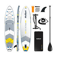 SUP дошка 350 см Rebel ACTIVE з аксесуарами сапборд 150 кг 350 x 81 х 15 см White