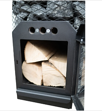 COZY 18, товщина металу 5 мм, дров'яна піч для лазні та сауни до 18 м. куб, фото 3