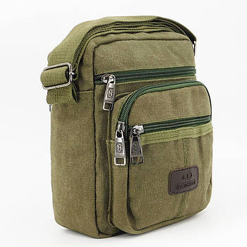 Чоловіча сумка через плече 22х19х11см, 8076 / Сумка месенджер / Сумка нагрудна / Сумка чоловіча
