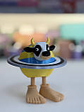 Ла Вака Сатурно Сатурніта La Vaca Saturno Saturnita корова планета іграшка-мем Italian Brainrot Італійські меми 10 см, фото 4