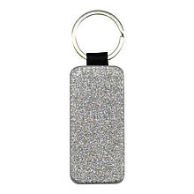 Брелок зі штучної шкіри для двостороннього друку "Квадрат" для сублімації