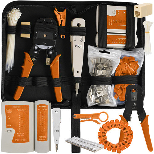 Набір мережевих інструментів тестер кабелів Bigstren 25834 Польща, фото 1