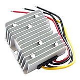 24 на 12 В,  20 А Понижуючий DC-DC перетворювач напруги 240 Вт водонепроникний, фото 2