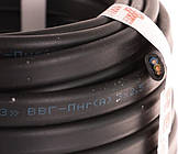 Кабель силовий ВВГ нг нгд п 3х2.5 моножила плоский Одеса ГОСТ (кратно 100м)