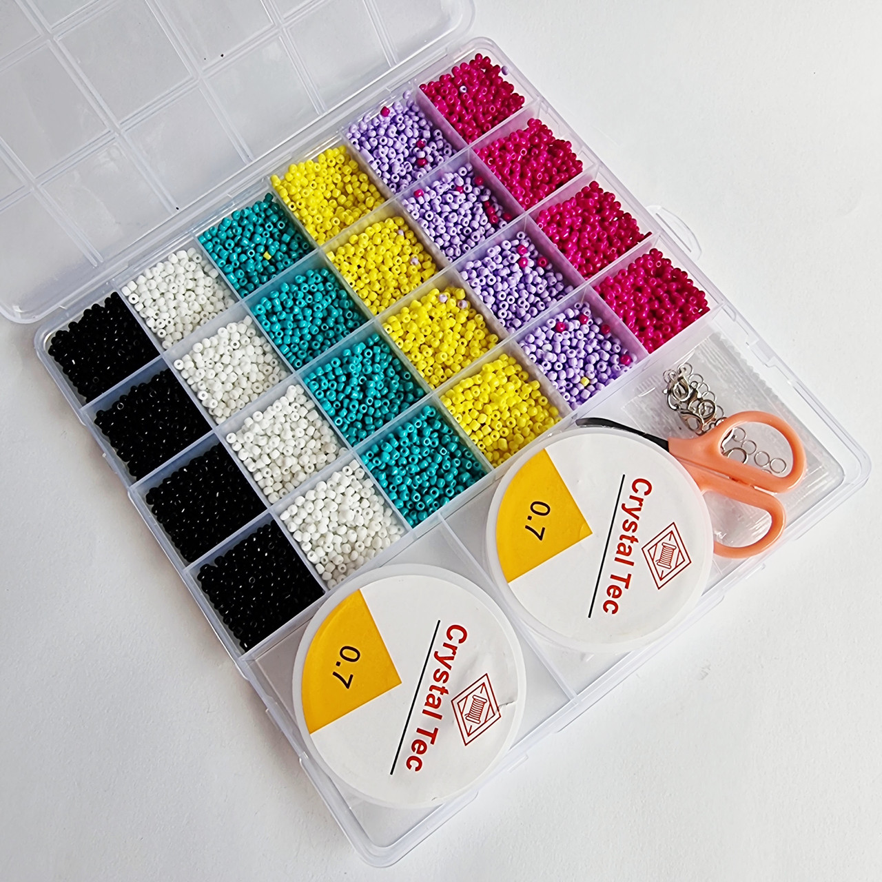 Набір бісеру для створення браслетів MA46-731, фото 1
