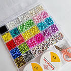 Набір бісеру та намистин для створення браслетів KA-46-809, фото 2