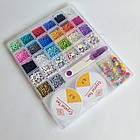 Набір бісеру та намистин для створення браслетів KA-23-46823, фото 3